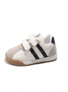 Baby Casual Outdoor Sport Shoes, Toddler Autumn/Spring Versatile Sneakers - Black and White - View 2