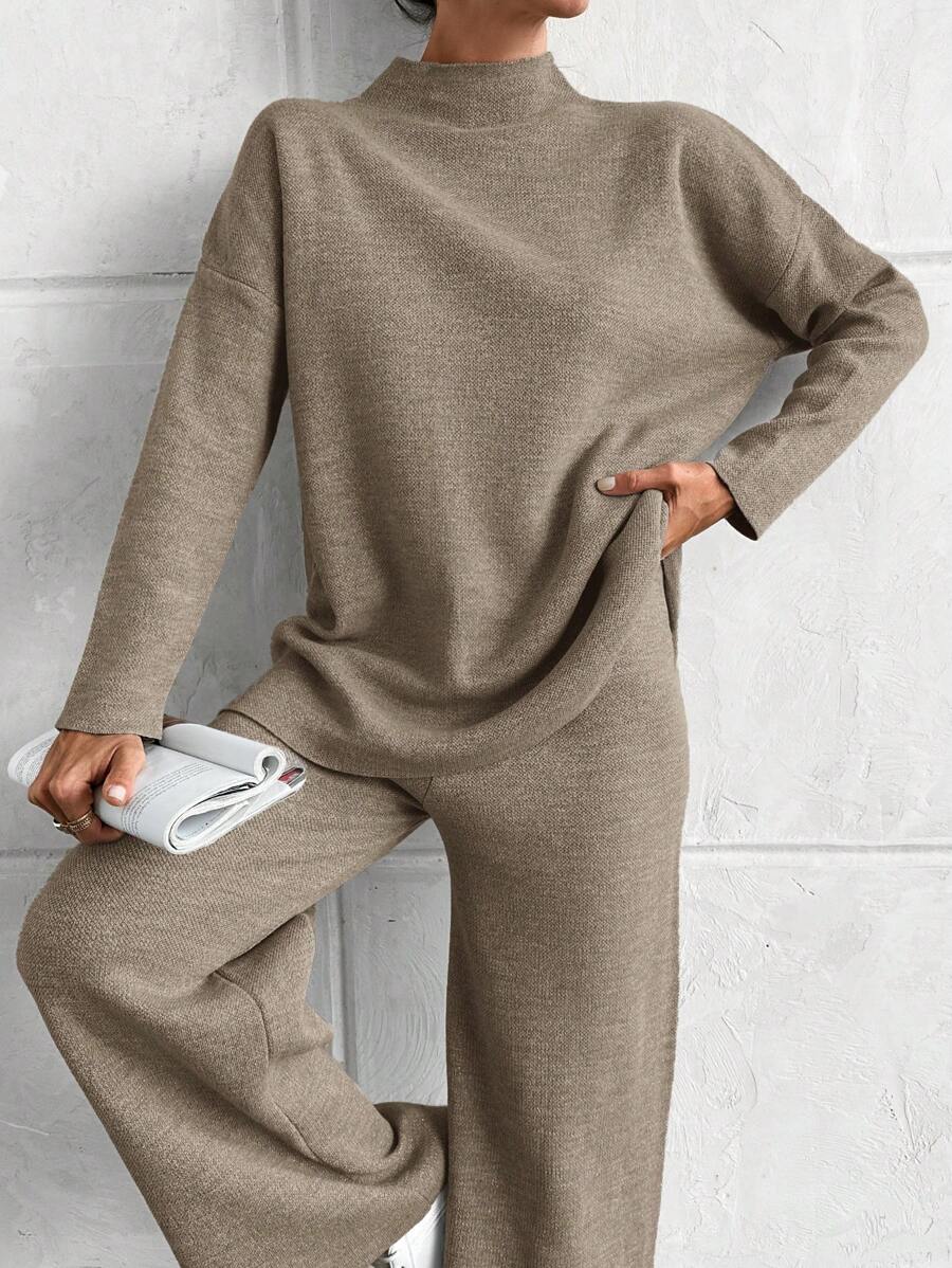 EURMUSE Cardigan And Pant 2 Pc Set Casual