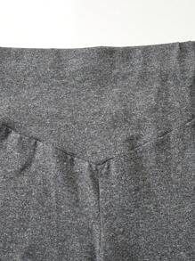 Teen Girls Two-Piece Set, Stylish Casual Outfit, Perfect For Daily Wear In All Seasons - Grey - View 6