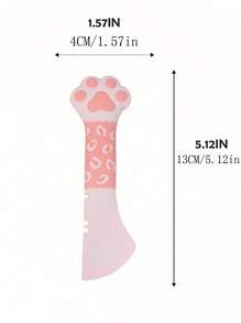 PETSIN 1 件装多功能宠物罐头勺，带猫爪设计，用于喂食、混合和覆盖罐头食品，包括开罐器，宠物喂养用品