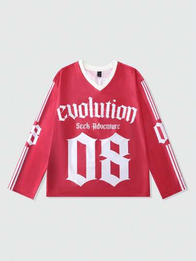 Street Life Men's Sports Long Sleeve T-Shirt, Streetwear