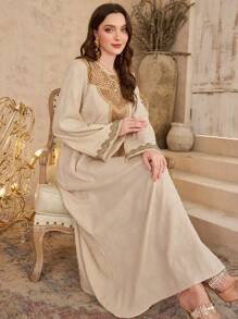 Al Najma Abaya turcească și halat arab pentru femei