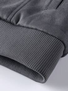 Manfinity Homme 男士 Sherpa 保暖内衬夹克，配麂皮领