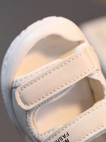 1 Pair Beige Fashion Baby Boy's Slide Sandals, Toddler Beach Shoes - Beige - View 3