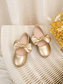 أحذية بالرينا أميرة ذهبية للفتيات، موضة للربيع والخريف