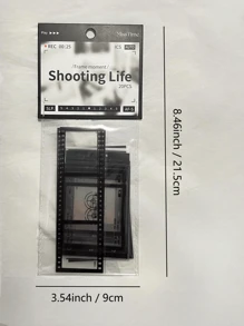 [拍摄生活系列] 1 包/20 张黑白胶片摄影相框 DIY 贴纸情人节、情人节婚礼、生日