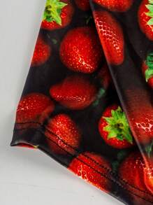 Men's Strawberry Print Casual Boxer Briefs - Multicolor - View 8