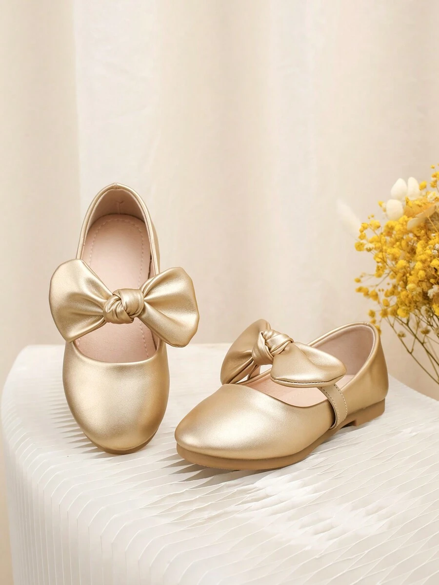 أحذية بالرينا أميرة ذهبية للفتيات، موضة للربيع والخريف