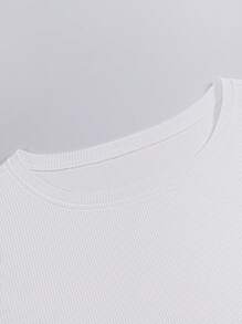 SHEIN LUNE Damen Rundhals Leoparden-Muster Patchwork Langarm Lässig Bluse, Herbst