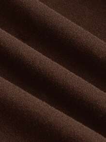 SHEIN EZwear 2 件女式紧身休闲吊带背心，棕色和米色，适合夏季 - 彩色 - 查看 8