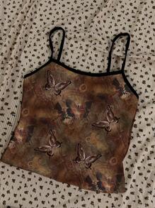 SHEIN EZwear Women Summer Casual Sexy Camisole Tight Rackerback Tank Top - White - View 4