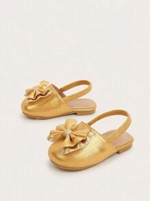 1 双幼儿蝴蝶结可爱时尚百搭舒适穆勒鞋