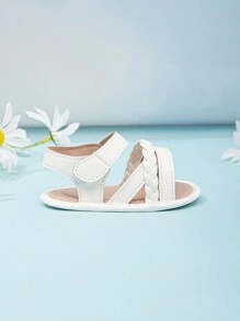 幼儿经典简约设计钩环休闲凉鞋