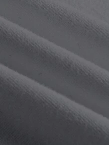 SHEIN EZwear 2 件女式深 V 领修身休闲基本款长袖 T 恤套装、套头衫，适合秋冬季 - 彩色 - 查看 6