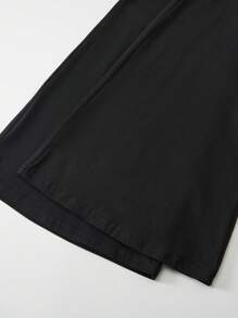 Teen Girls Two-Piece Set, Stylish Casual Outfit, Perfect For Daily Wear In All Seasons - Grey - View 7