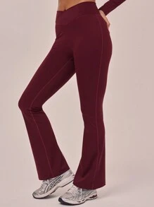 Musera Sport Wrap Waist Flare Active Leggings Spring Summer Vacation ,Padel, Tennis, Pickleball