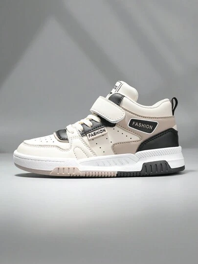 1 Pair Kids' Basketball Skate Shoes For Boys, Suitable For Spring & Autumn