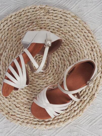 Children's Dance Shoes, Girls' Soft Bottom Latin Dance Shoes For Indoor/Studio