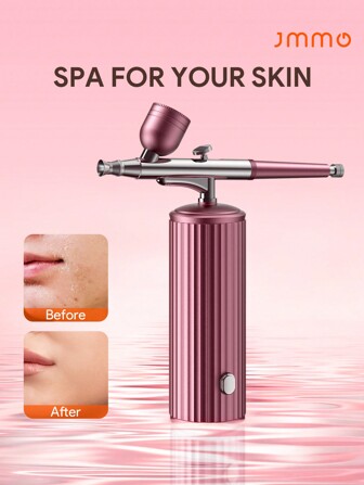JMMO Face Mist,Cordless Airbrush Kit Oxygen Facial Mist,Portable Makeup Airbrush For Face Body Hydration,Skin Care Tools,Beauty & Personal Care Necessary Instruments