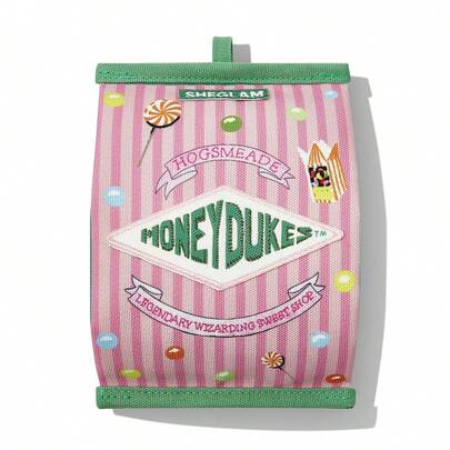 Harry Potter™ X SHEGLAM Bolsa de maquillaje para tienda de dulces, decoración para el día de San Valentín, regalo de amor, invierno, , maquillaje, fiesta, playa, viajes, vacaciones, camping, aire libre, regalo, rosa, moda, chica, año nuevo, cosmético, cosplay, mejor viaje, festivales, color, elegante, campus, escuela, encanto, ambiente, Cny Marca Belleza Maquillaje Maquullaje Cosmética para Mujeres Niñas Perfecto para Invierno Primavera Verano Ideal para Y2K Elegante Moda Adecuado para Cumpleaños Día de la Madre Regalo Fiesta Listo Mejor Color