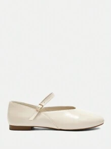 CUCCOO BIZCHIC Women's Casual Versatile Minimalist Solid Color Flat Shoes