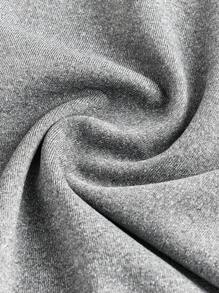 SHEIN Girlism Tween Girls Three Pieces Set Of Fitted Flared Pants - Grey - View 9