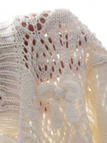 DAZY Girls (Young Girl) Cardigan For Fall - Apricot - View 7