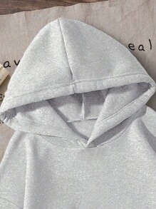 Sweat à capuche avec imprimé forêt, arbre et papillon, style de rue mignon pour filles adolescentes