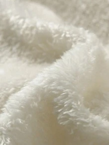 Manfinity EZcore 1pc Men's Thermal Lined Zipper Vest Coat In Loose Fit - Apricot - View 8