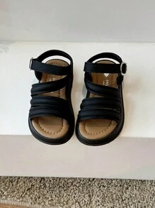 New Fashion Simple Versatile Roman Children Flat Sandals, Comfortable & Durable