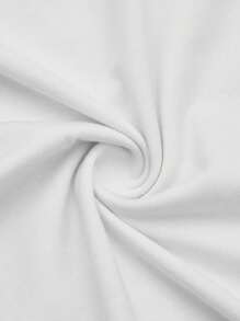 Manfinity VCAY Men 2025 Colorful Happy New Year Pattern T-Shirt Top - White - View 5