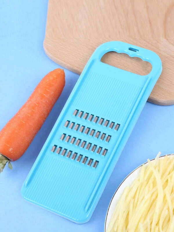 1 Pieza Cortadora para la cocina, cortador de verduras multihojas para papas a la francesa, cortador de verduras, cortador de verduras, rallador de juliana y pelador para trabajos pequeños en la cocina, rallador azul de papas, pepinos y zanahorias, herramienta de corte de cocina, utensilios de cocina, regalo de Navidad