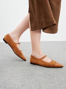 CUCCOO BIZCHIC Pointed Toe High Heel Pumps, Fashionable And Versatile For Parties Valentine's Day - Khaki - View 5