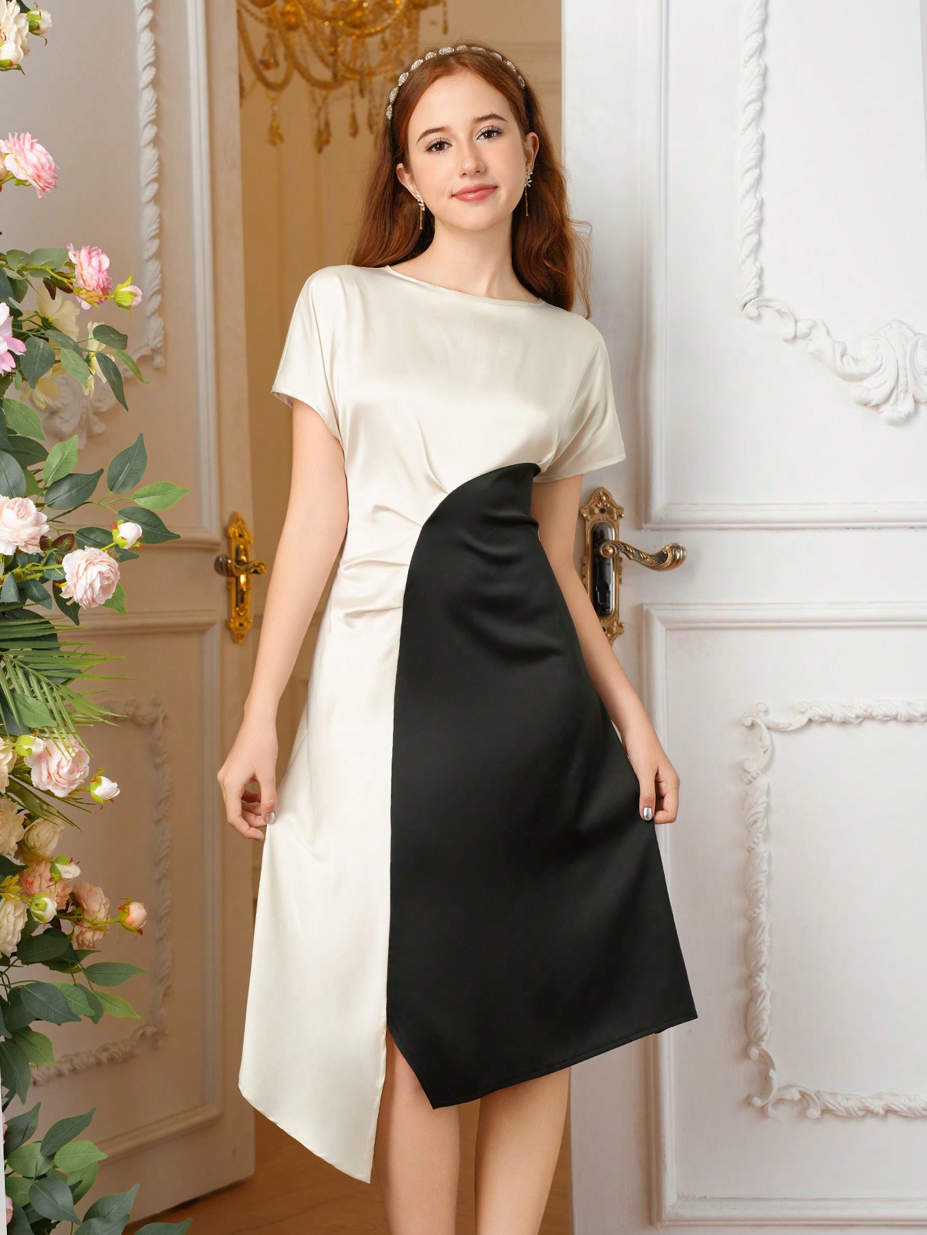 فستان شابة صيفي مريح وعصري، مثالي للسيدات الشابات...