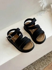 New Fashion Simple Versatile Roman Children Flat Sandals, Comfortable & Durable