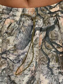 SUMWON WOMEN 女式迷彩泡泡裙尼龙迷你裙狩猎户外节日蓬松宽松下装秋冬装 - 彩色 - 查看 5