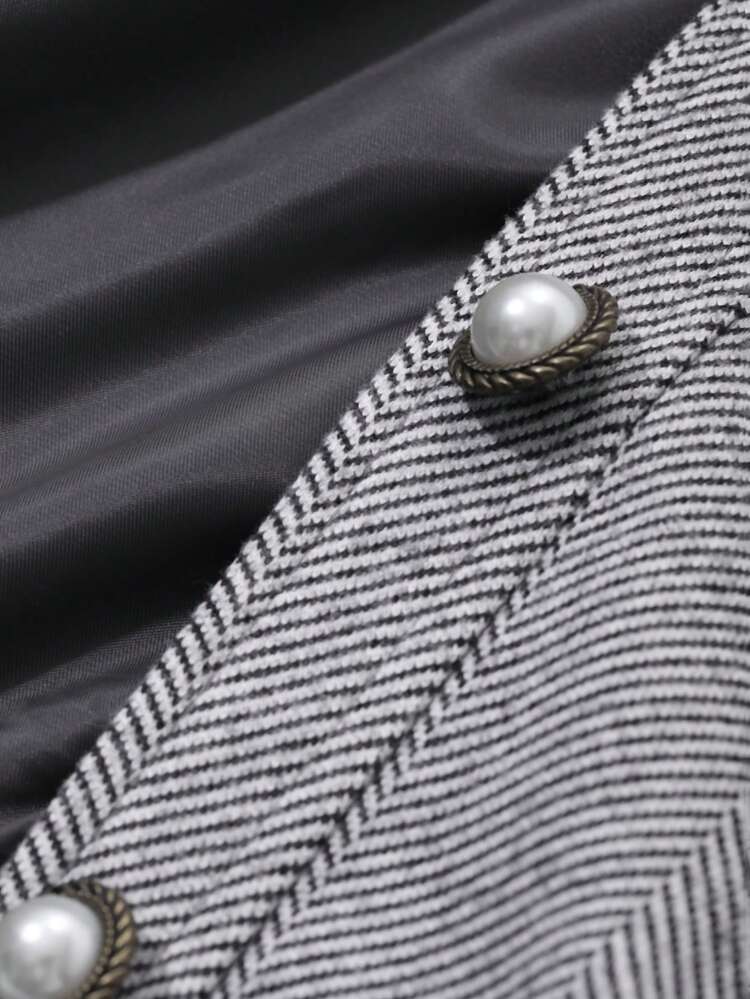 Women Solid Color Casual Stylish Blazer Jacket, Daily Wear Business Attire