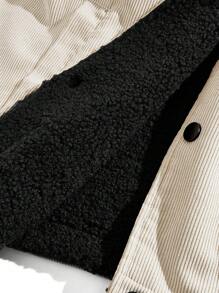 Manfinity VCAY Chaleco acolchado reversible casual de corte delgado tejido para hombres, apto para el invierno