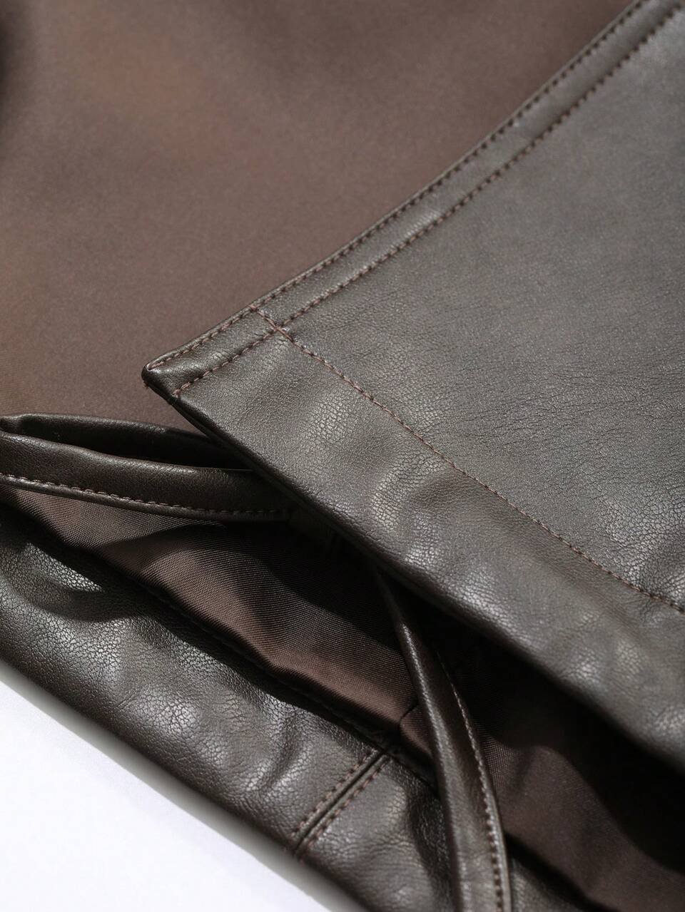 Women's Loose Drawstring PU Jacket,Fall Clothes Business Casual Woman Work Clothes Leather Jacket Women Coats
