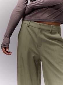 MUSERA MUSERA Business, Office, Work Loose Fit Tailored Dress Pants Old Money Spring Work, Office Outfit