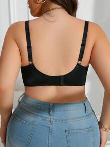 Plus Size Beugelloze, Padless Ondersteunende BH Voor Grote Borsten