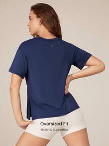 GLOWMODE Tencel Modal Oversized Everymode Tee Daily Casual Summer