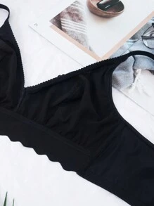 Plus Size Beugelloze, Padless Ondersteunende BH Voor Grote Borsten