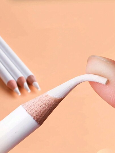 1pc/2pcs/3pcs Pen Shaped Eraser Use Painting Valentine's Day, Valentines Wedding, Birthday Back To School,Pencil