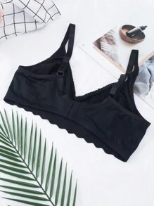 Plus Size Beugelloze, Padless Ondersteunende BH Voor Grote Borsten