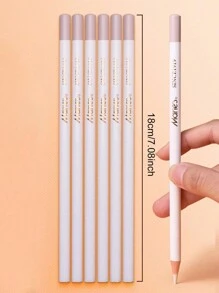 SHEIN 1pc/2pcs/3pcs Pen Shaped Eraser Use Painting Valentine's Day, Valentines Wedding, Birthday Back To School,Pencil