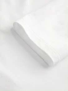 INAWLY Women Open Back Sexy Solid Color Slim Fit Long Sleeve T-Shirt Fall Cloth For Women - White - View 4