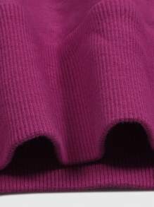 ROMWE MEN Street Life Sudadera con capucha para hombre con estampado gráfico de figura y degradado de colores lavado - Rosa - Ver 3