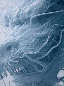 Manfinity VDAYZ Men's Letter & Dragon Print Raglan Sleeve Surf T-Shirt