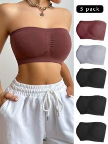SuitURBody 5 Stücke/set Damen Bunte Tube Top Bhs